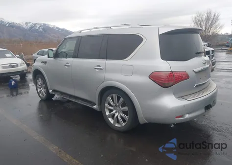 2012 Infiniti Qx56 z USA, uszkodzony, nr VIN JN8AZ2NF4C9519205